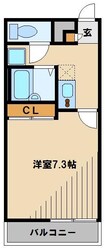 レオネクストルフェリの物件間取画像